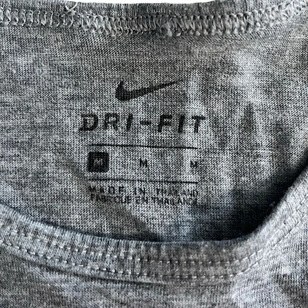 Nike Girls' Trophy Training Tank Top Medium Grey with Baby Pink Swoosh